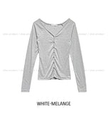 [U-BASIC] Etna slim button cardigan
