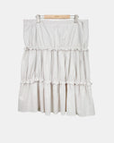 Hachu Tiered Midi Skirt
