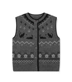 Cozy Cat Knit Vest