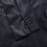 Kates leather over blazer