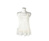 Kwan Frill Sleeveless Ribbon Cardigan Set