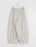 [BAONHAUS] Kenas Cotton Banding Balloon Wide Pants