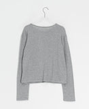 Kiho Round Boucle Summer Cardigan
