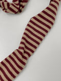 Peach Stripe Long Muffler