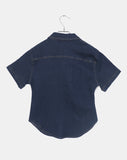 Rad slim fit pocket washed denim shirt