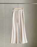 Facial Banding Bootcut Pants