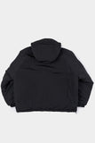 Easy cap hood nylon padded jumper