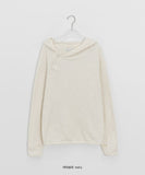 [Unisex] Hinkmo Side Button Waffle Hoodie