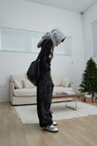 padded fur slip