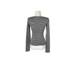 Emba Stripe Slim Fit Warmer Button T-Shirt