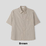 Pony Stripe Half Shirt