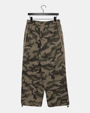 Muel Military Track Banding Strap Two-Way Pocket Wide-Fit Long Pants