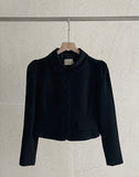 Mikel Collar Short Jacket Long Skirt Set