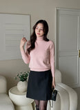 Berlin Alpaca A-Line Mini Skirt