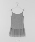 Setina Dot Tiered Layered Sleeveless