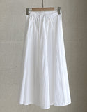 Joy Banding Flare Long Skirt