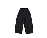 Right Pintuck Nylon Wide Banding Pants