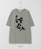 [unisex] Akel Printing Over Short Sleeve Tee