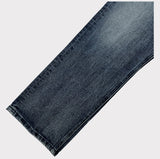 Folder brush washing center crease denim