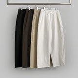 Carpenter Side Pocket Hip Y2K Wide Cotton Pants