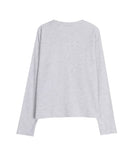 Renid Waffle Zipper Long Sleeve Tee