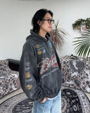 Bird Dyeing Box Hoodie