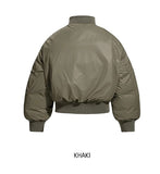 Padded High Neck Bomber Jumper