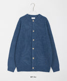 [unisex] Markel round wool over cardigan