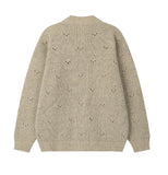 Alp Punching Knit Cardigan