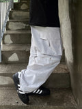 Reon String Two-Way Cargo Pants (SILVER)