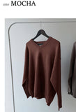 Blue Bird Overfit V-Neck Knit