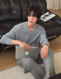 Hush long wide half banding slacks