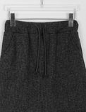 Shopei banding layered knit skirt pants