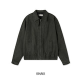 Posie Washed Cotton Blouson Jacket