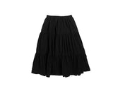 Hyusi Peach Fuzz Tiered Midi Skirt