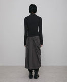 Asymmetrical Draped Shirt