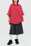 Picnic Oversized Collar Top