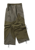 Round Cut Dart Nylon Pants