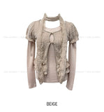 [3-piece] Moni Bohemian Layered Muffler Set