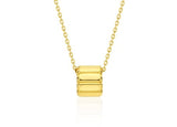 Iceblock Silver Necklace