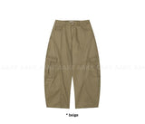 CURVE LINE CARGO PANTS