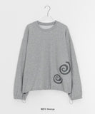 [BAONHAUS] Batten Printing Sweatshirt