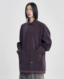 3D Raglan String Overshirt