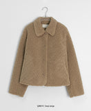 Tsubami Collar Fleece Crop Jacket