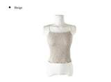 Suha Lace Square Ribbed Sleeveless