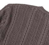 Pascal openwork cable knit