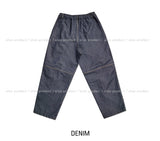 (UNISEX) Arthur Denim Half Sweat Training Pants