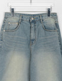 Deanb parachute wide denim pants
