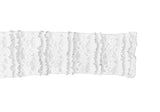 Keusi Rose See-through Lace Hood Zip-Up