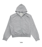 HAND WARMER LINE HOOD ZIP-UP